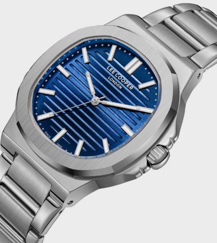 Lee Cooper Blue Dial Analog Watch