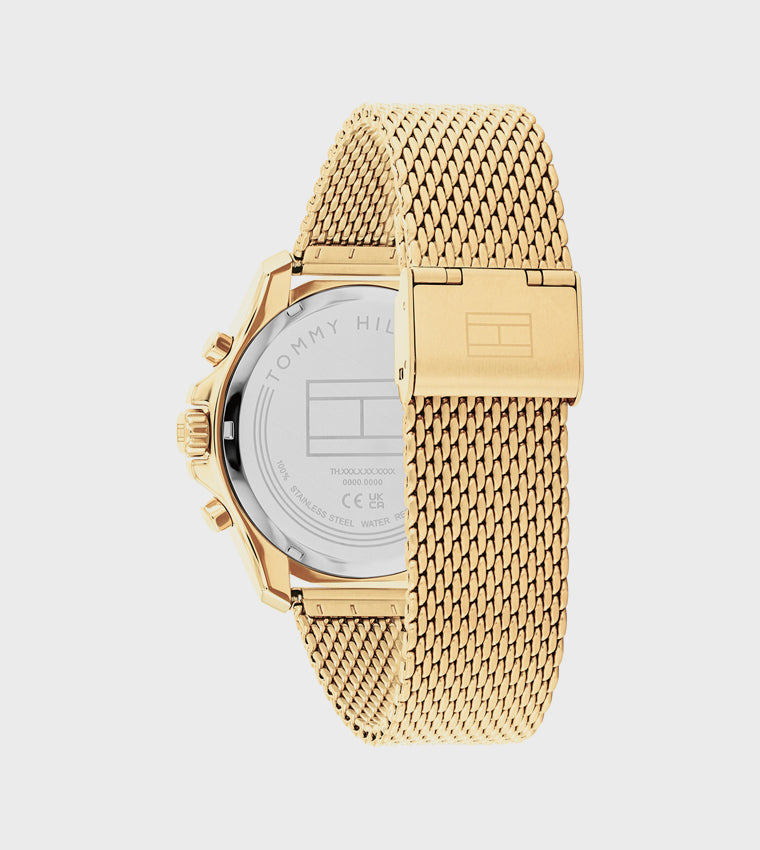 Tommy Hilfiger Green Dial Steel Analog Watch