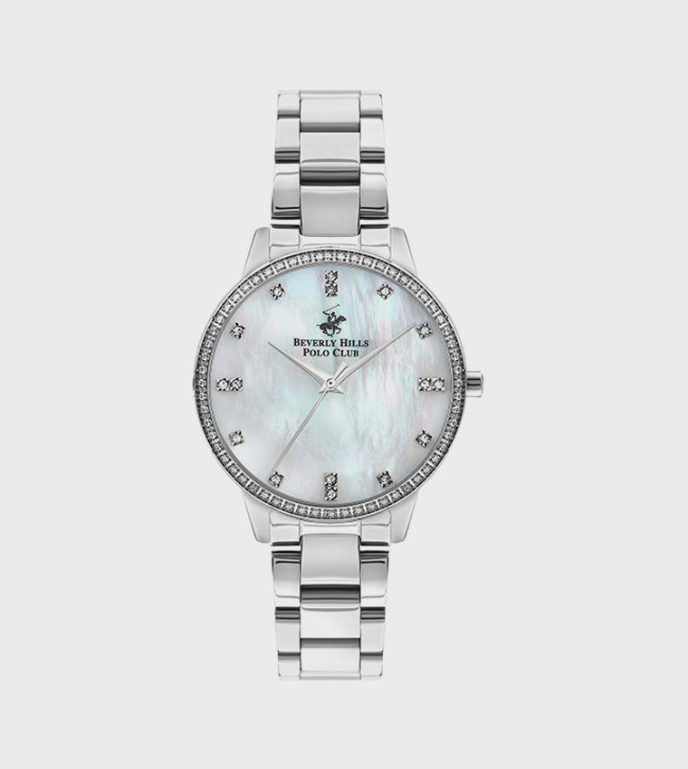 Beverly Hills Polo Club Metal Strap Analog Watch
