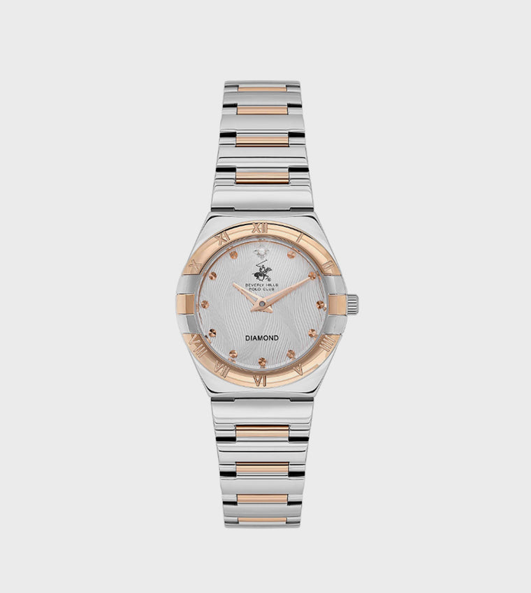 Beverly Hills Polo Club Metal Strap Analog Watch