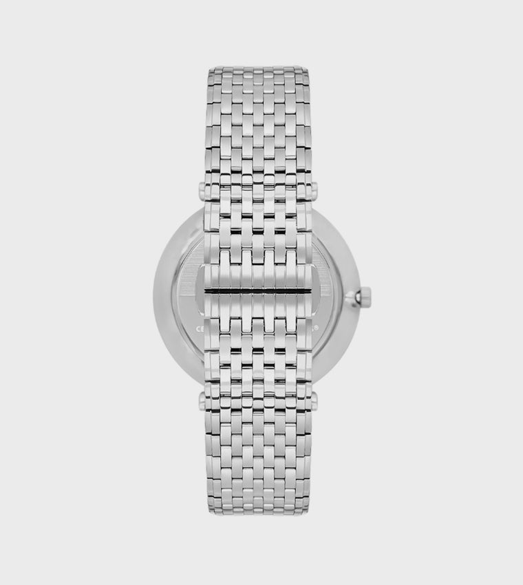 Beverly Hills Polo Club Blue Dial Analog Watch with Metal Strap