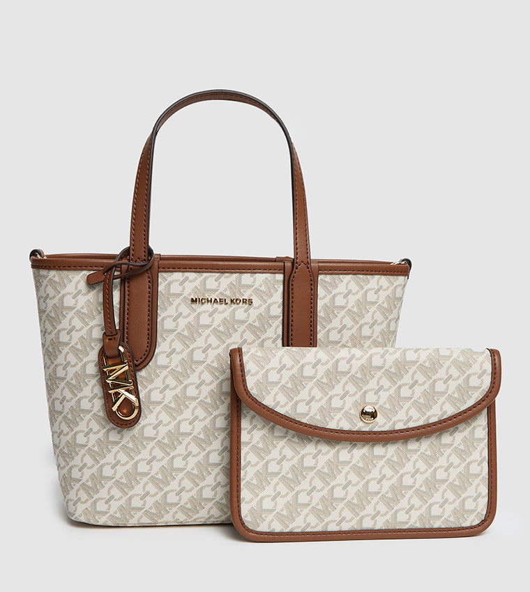 Michael Kors Monotype Printed Tote Bag Set