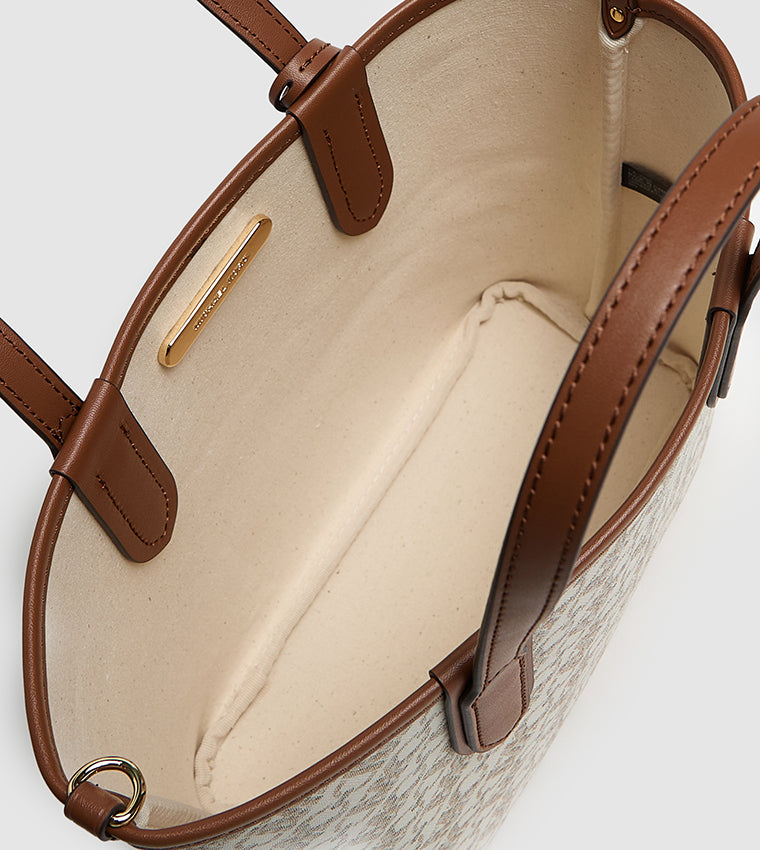 Michael Kors Monotype Printed Tote Bag Set
