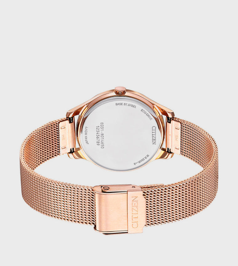 Citizen Silver Dial Eco-Drive Watch