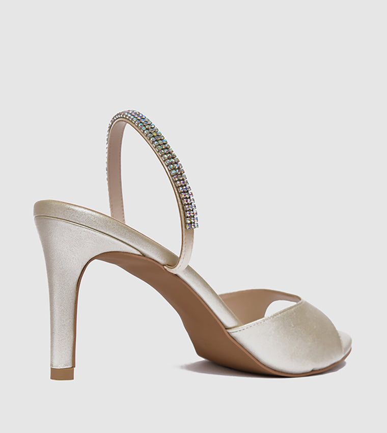 Vincci Embellished Heel Sandals