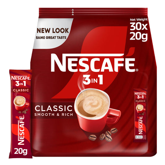 Nescafe Classic 3In1 Instant Coffee 20g x30