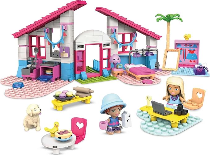 MEGA Barbie Malibu House building set
