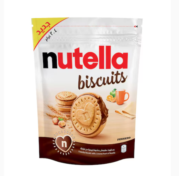 Nutella Hazelnut Spread Filled Biscuit 304g