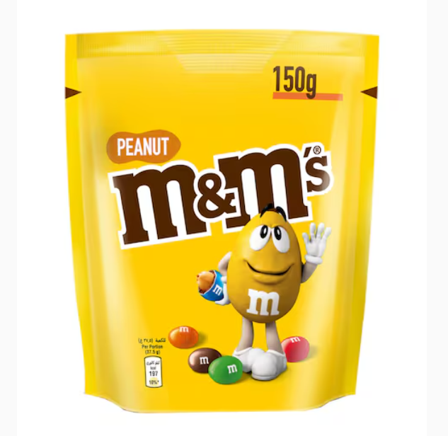 M&M'S Peanut Coated Chocolate 150g