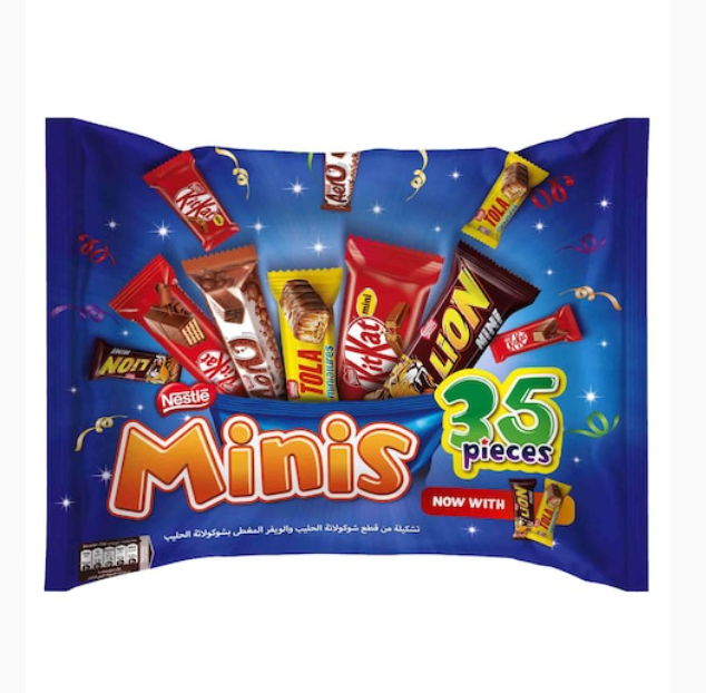 Nestle Mini Mix Chocolate 35 Pieces 420g