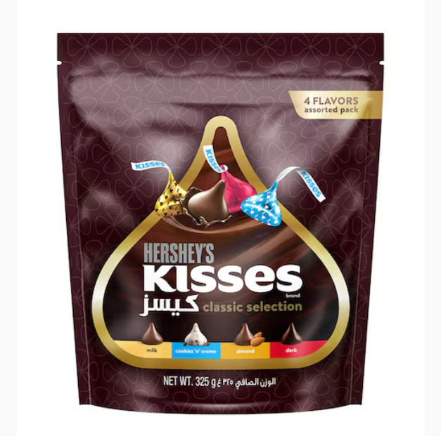 Hershey's Kisses Classic Selection Chocolate 325g