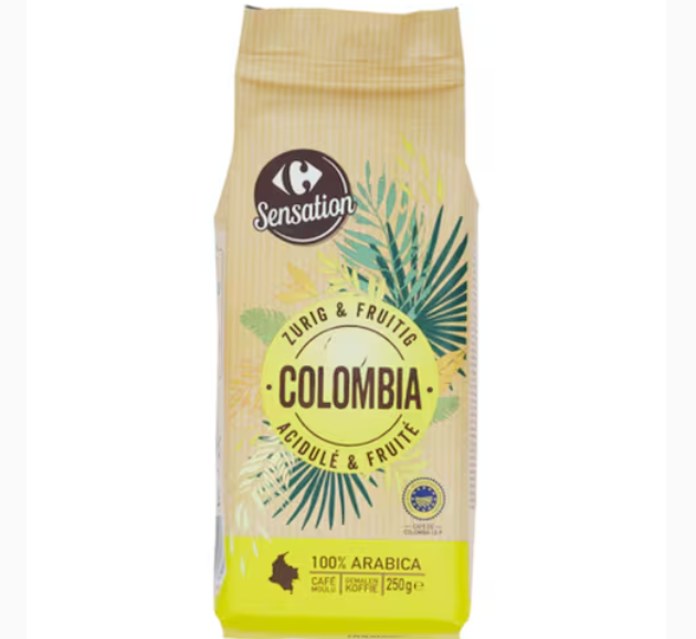 Carrefour Colombian Ground Coffee 250g