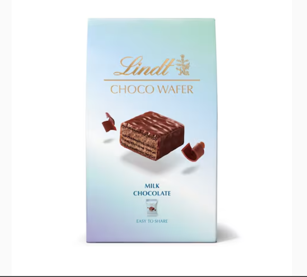 Lindt Choco Wafer Bag Milk Chocolate 130g