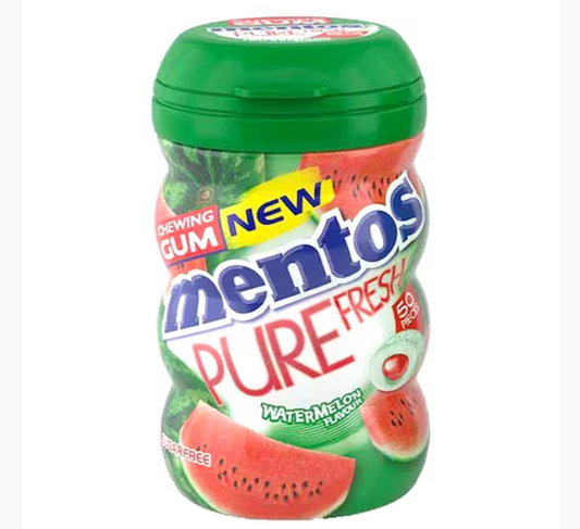 Mentos Pure Fresh Sugar Free Chewing Gum Watermelon Flavour 87.5g