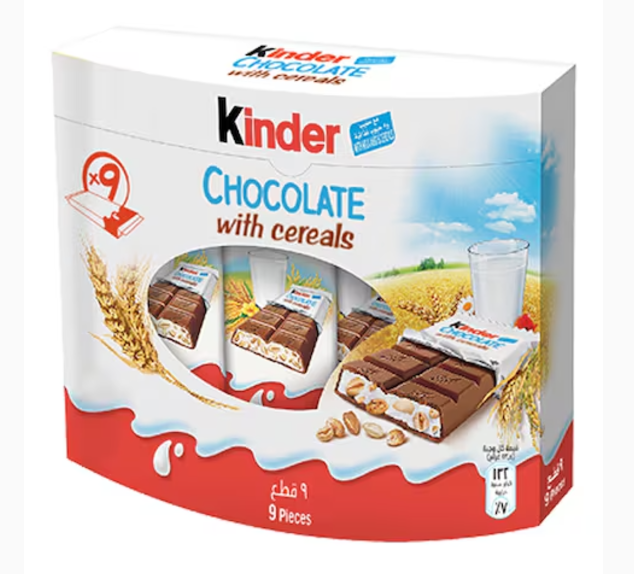 Kinder Chocolate With Cereals 211.5g
