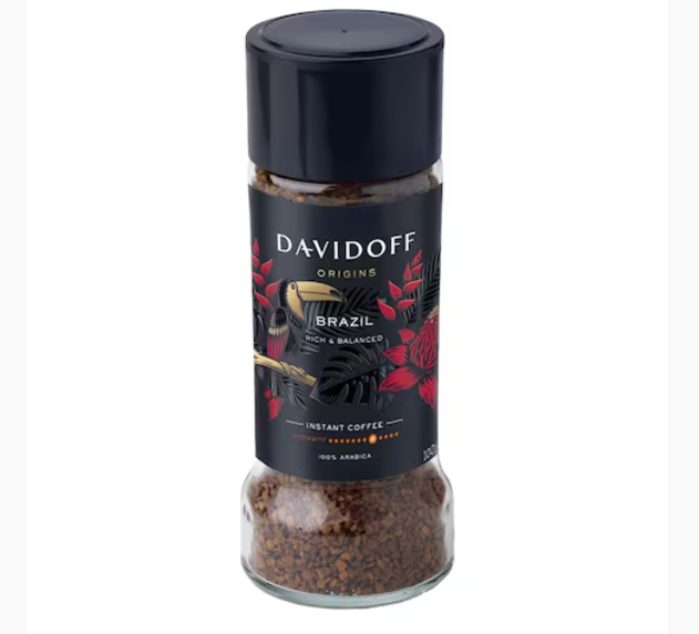 Davidoff Origins Brazil Instant Coffee 100g