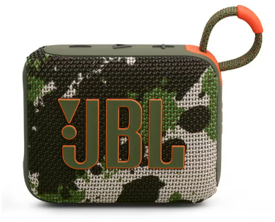 JBL Go4-Portable Waterproof Speaker - Black