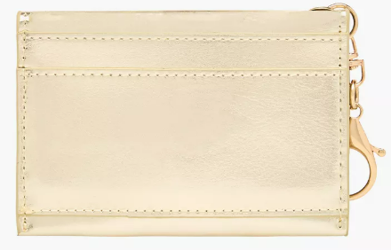 Womens - Flora Bella Solid Wallet with Flap Closure and Lobster Hook