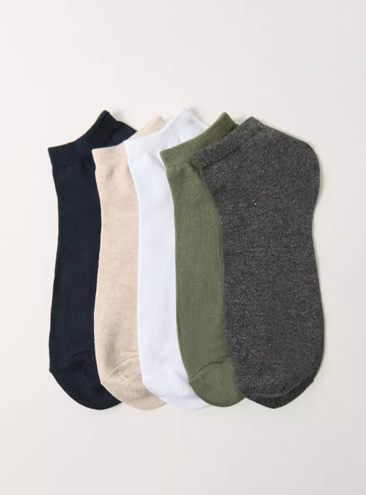 Max Pack of 6 - Plain Crew Length Socks